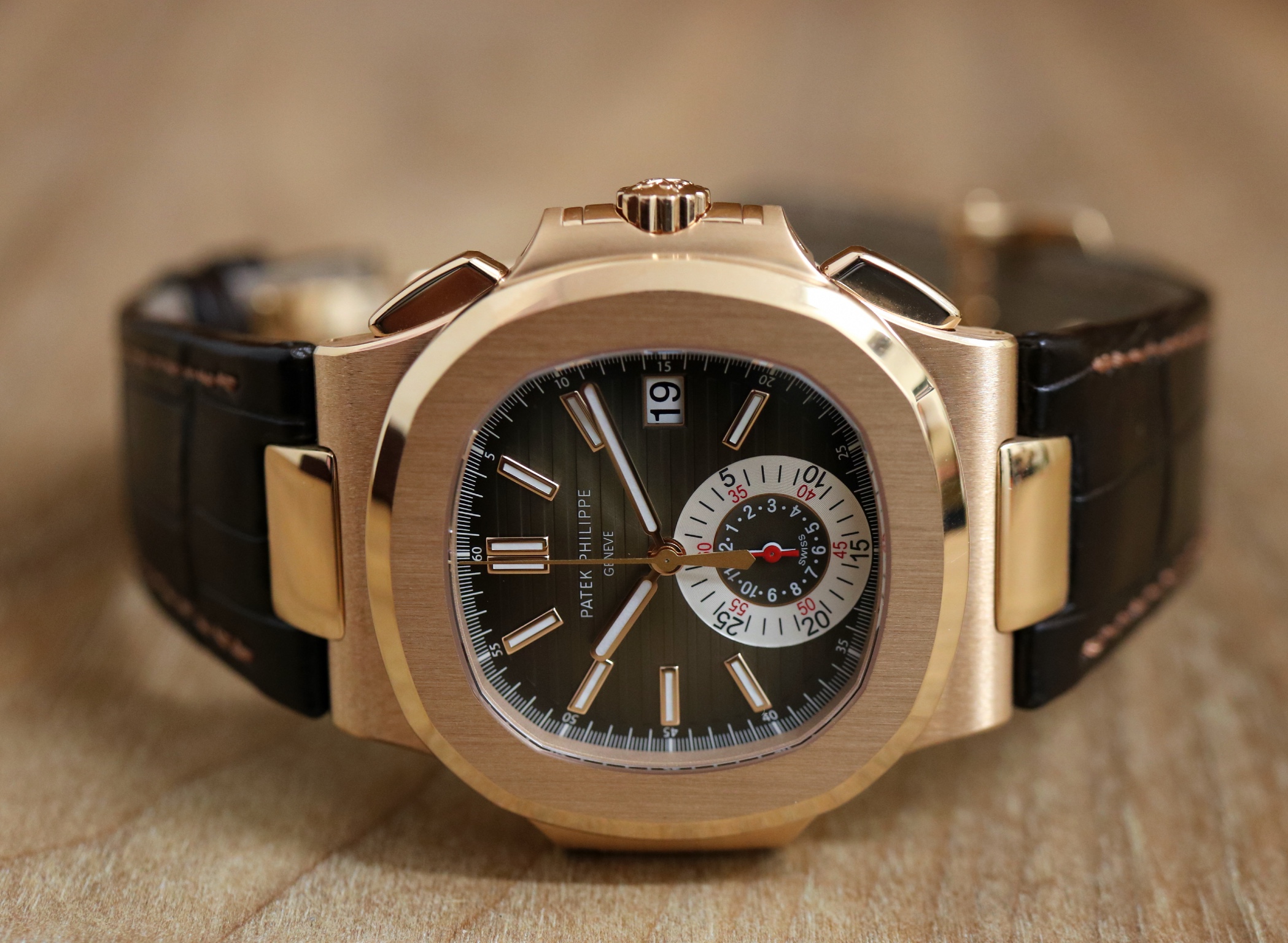 Patek Philippe Chronographe - 5980R Rose Gold - Like NEW