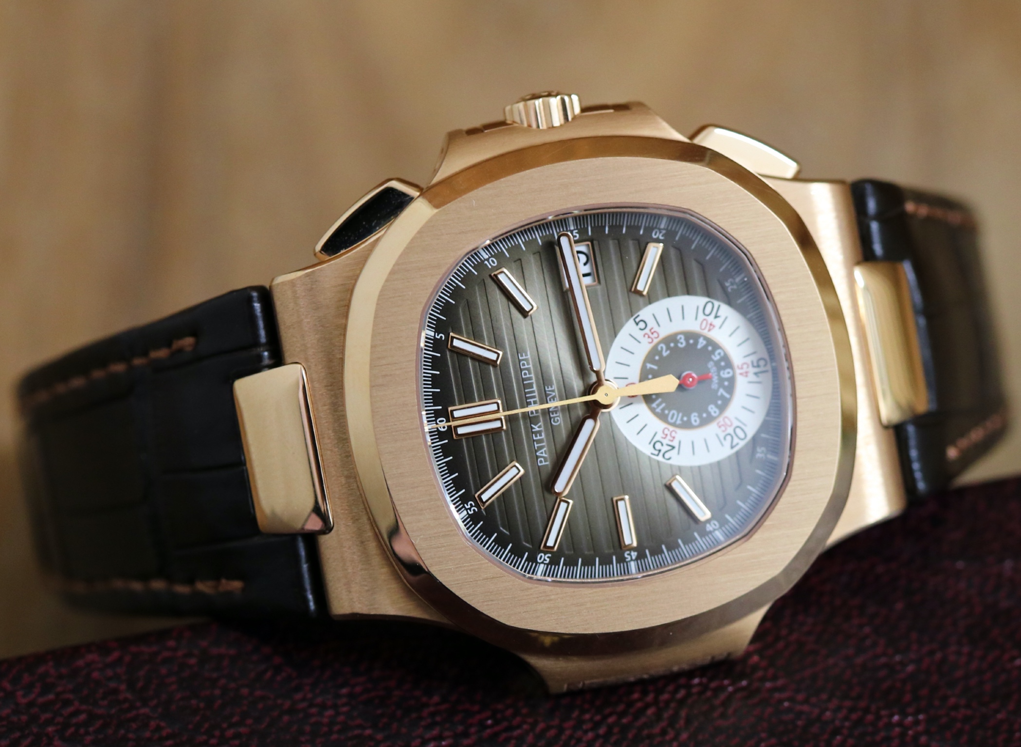 Patek Philippe Chronographe - 5980R Rose Gold - Like NEW - immagine 8