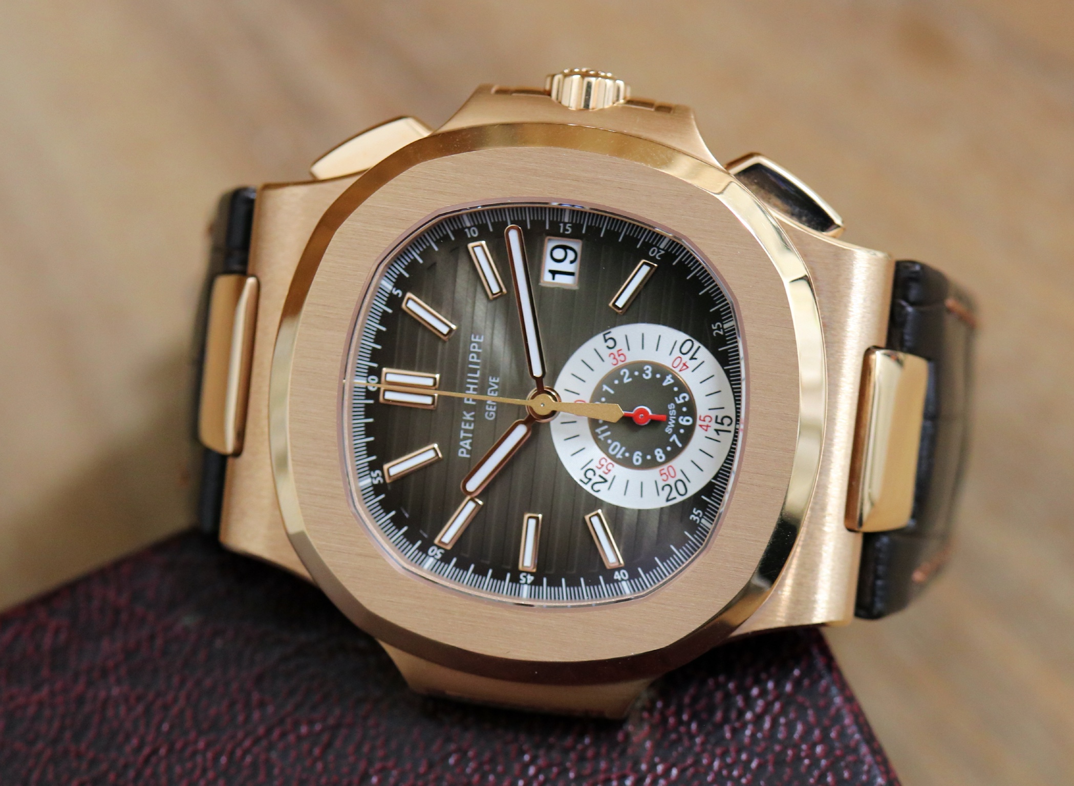 Patek Philippe Chronographe - 5980R Rose Gold - Like NEW - immagine 13