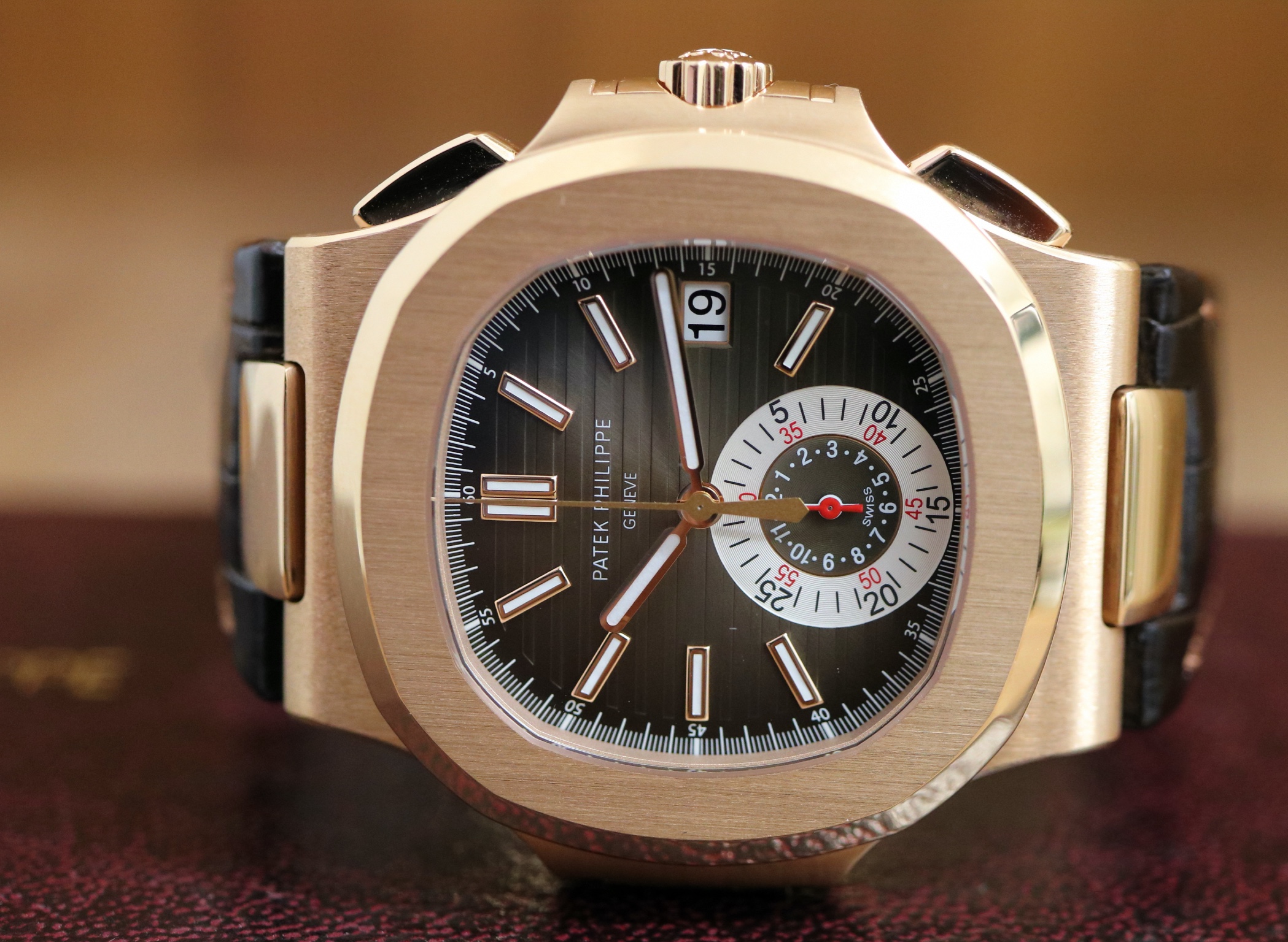Patek Philippe Chronographe - 5980R Rose Gold - Like NEW - immagine 10