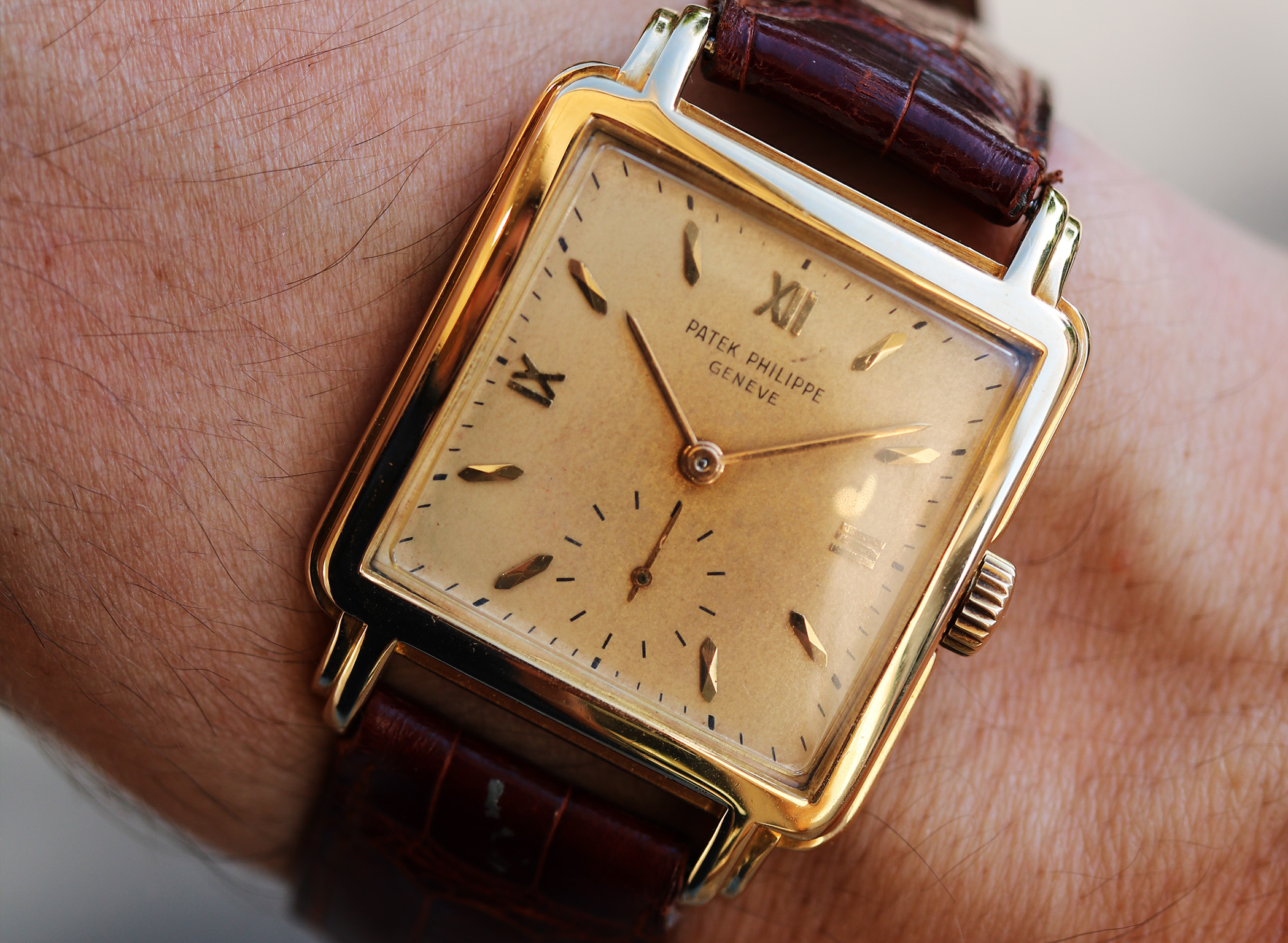 Patek Philippe - Square case Cioccolatone - ref 2436 - immagine 2