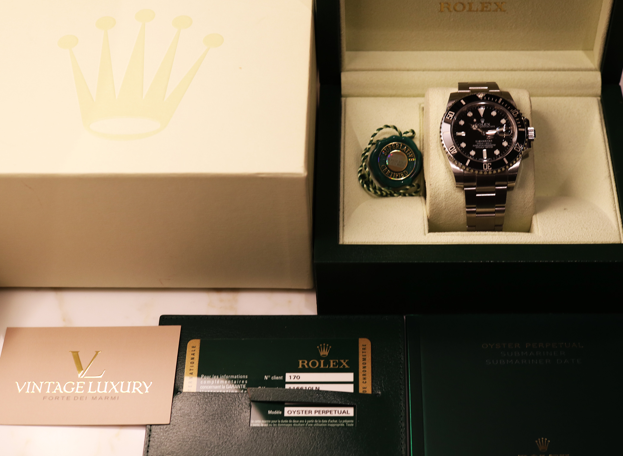 Rolex Submariner Ceramica 116610LN Full Set - immagine 8