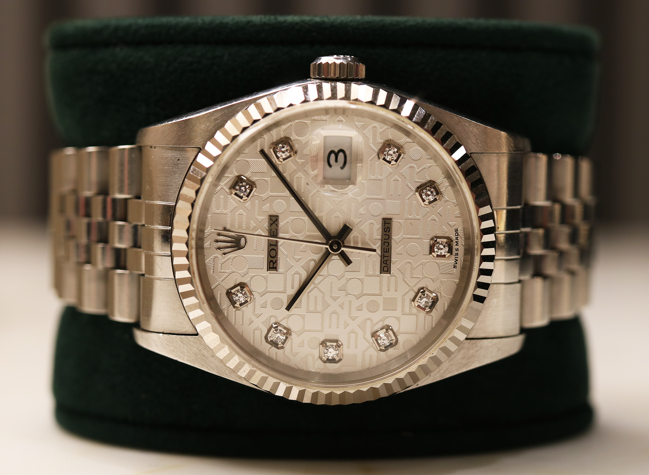 Rolex Datejust 16234 – Quadrante “Rolex Century” con Diamanti
