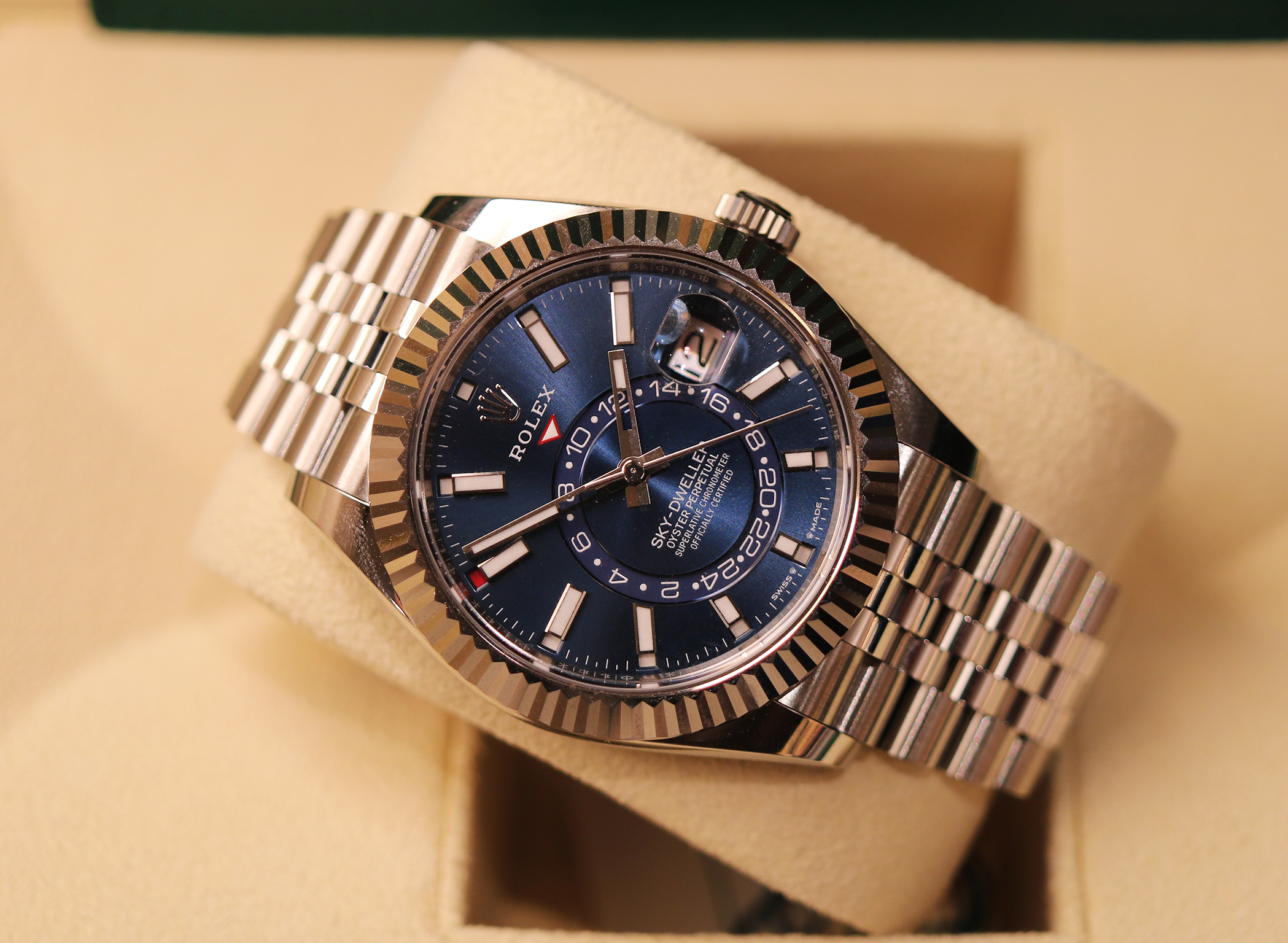 Rolex Sky-Dweller Blue like New Full set RISERVATO - immagine 6