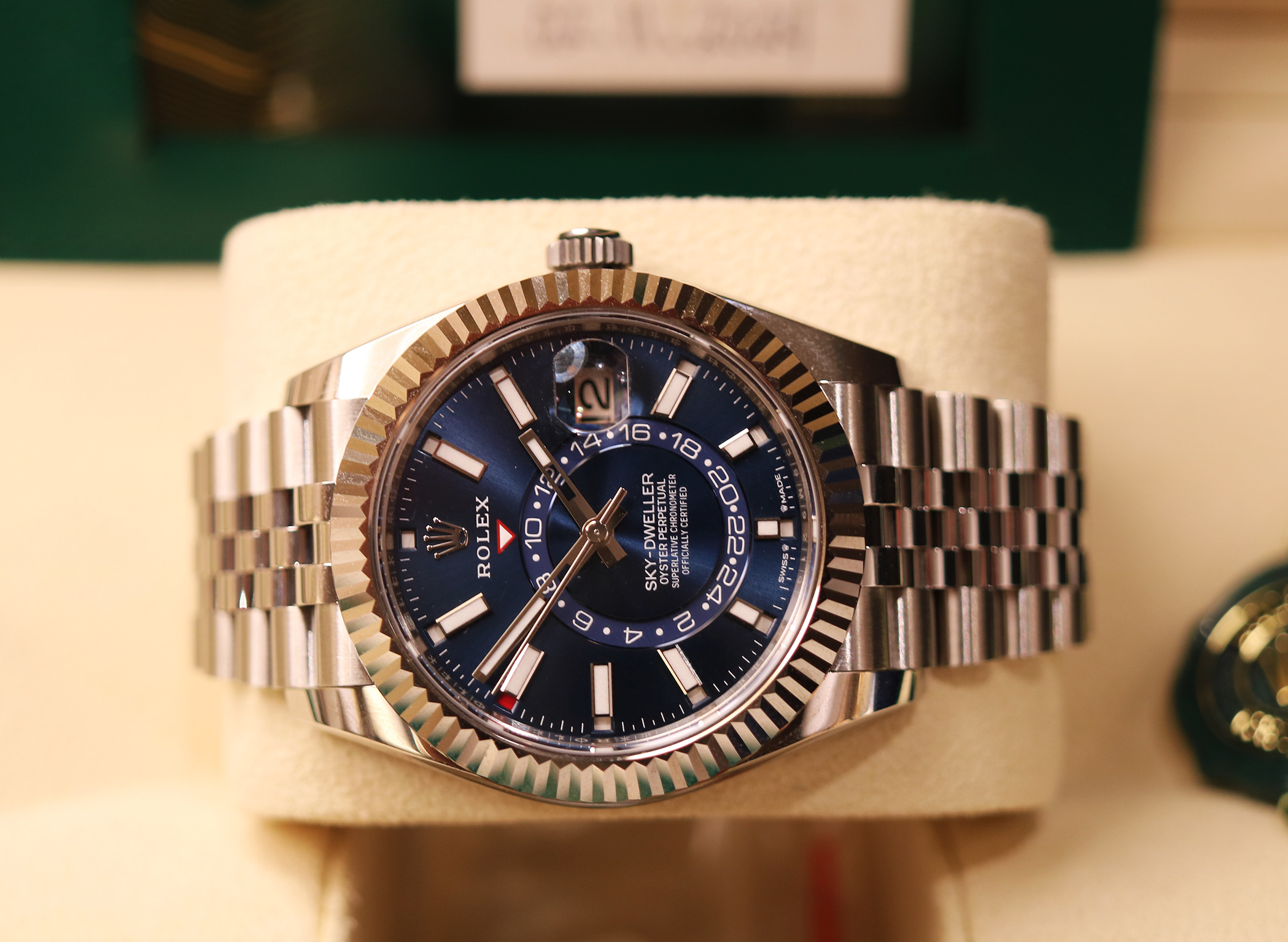Rolex Sky-Dweller Blue like New Full set RISERVATO - immagine 7