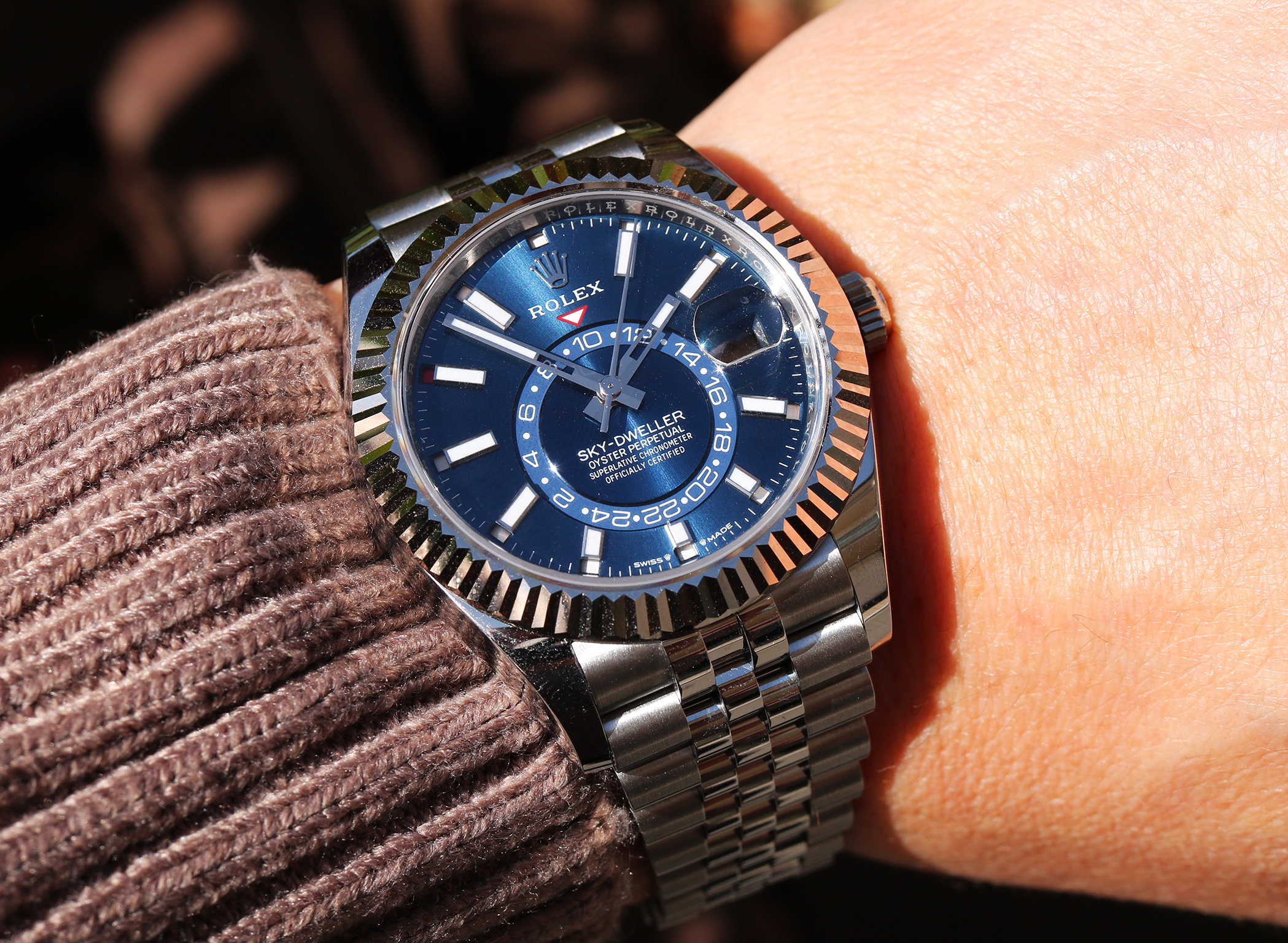 Rolex Sky-Dweller Blue like New Full set RISERVATO - immagine 8