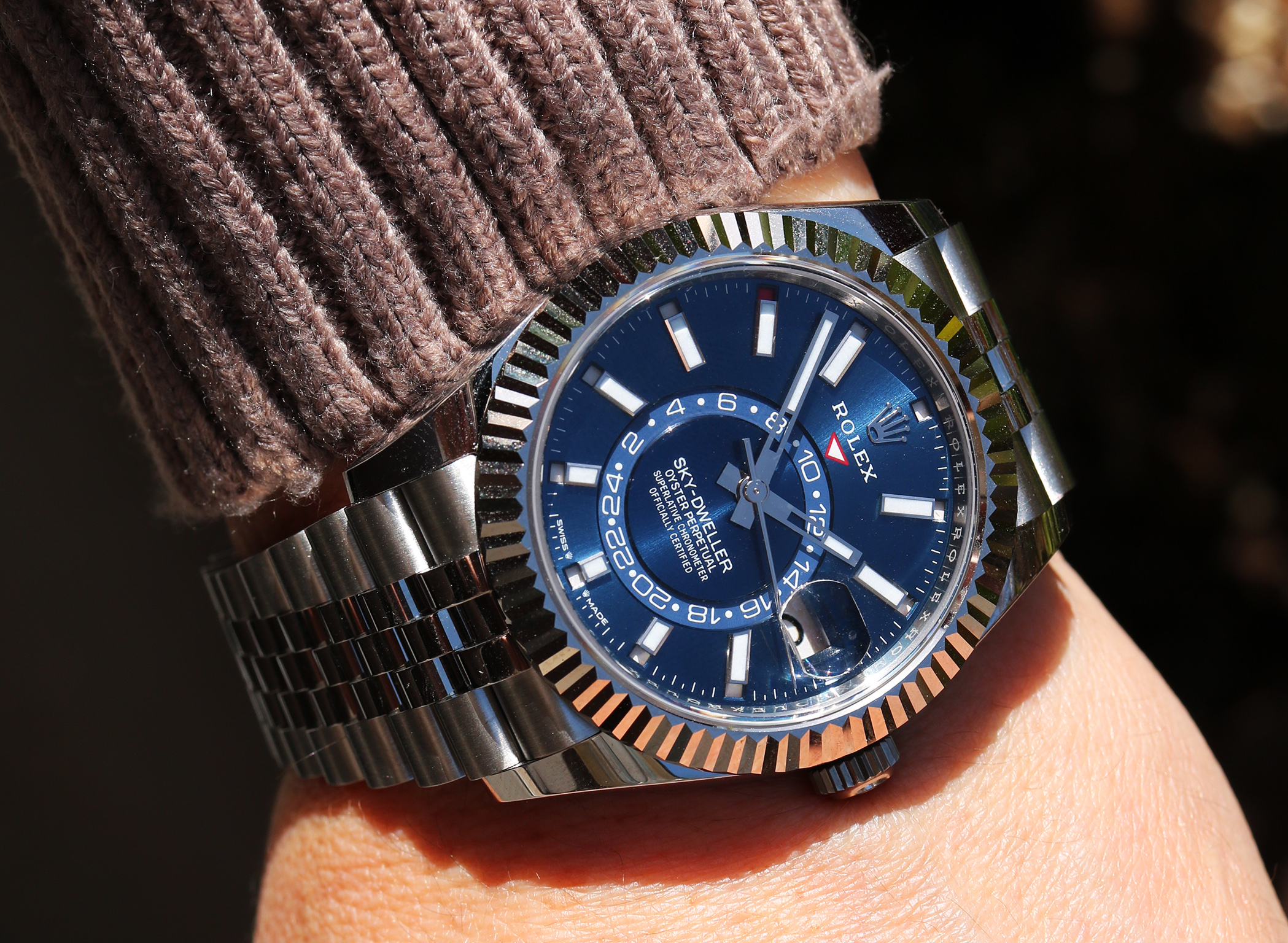 Rolex Sky-Dweller Blue like New Full set RISERVATO - immagine 9