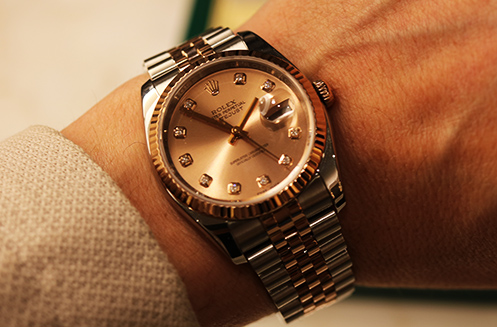 Rolex Datejust Acciaio & Oro Rosa - 116231 Diamanti Rosa - immagine 6