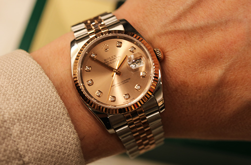 Rolex Datejust Acciaio & Oro Rosa - 116231 Diamanti Rosa - immagine 7