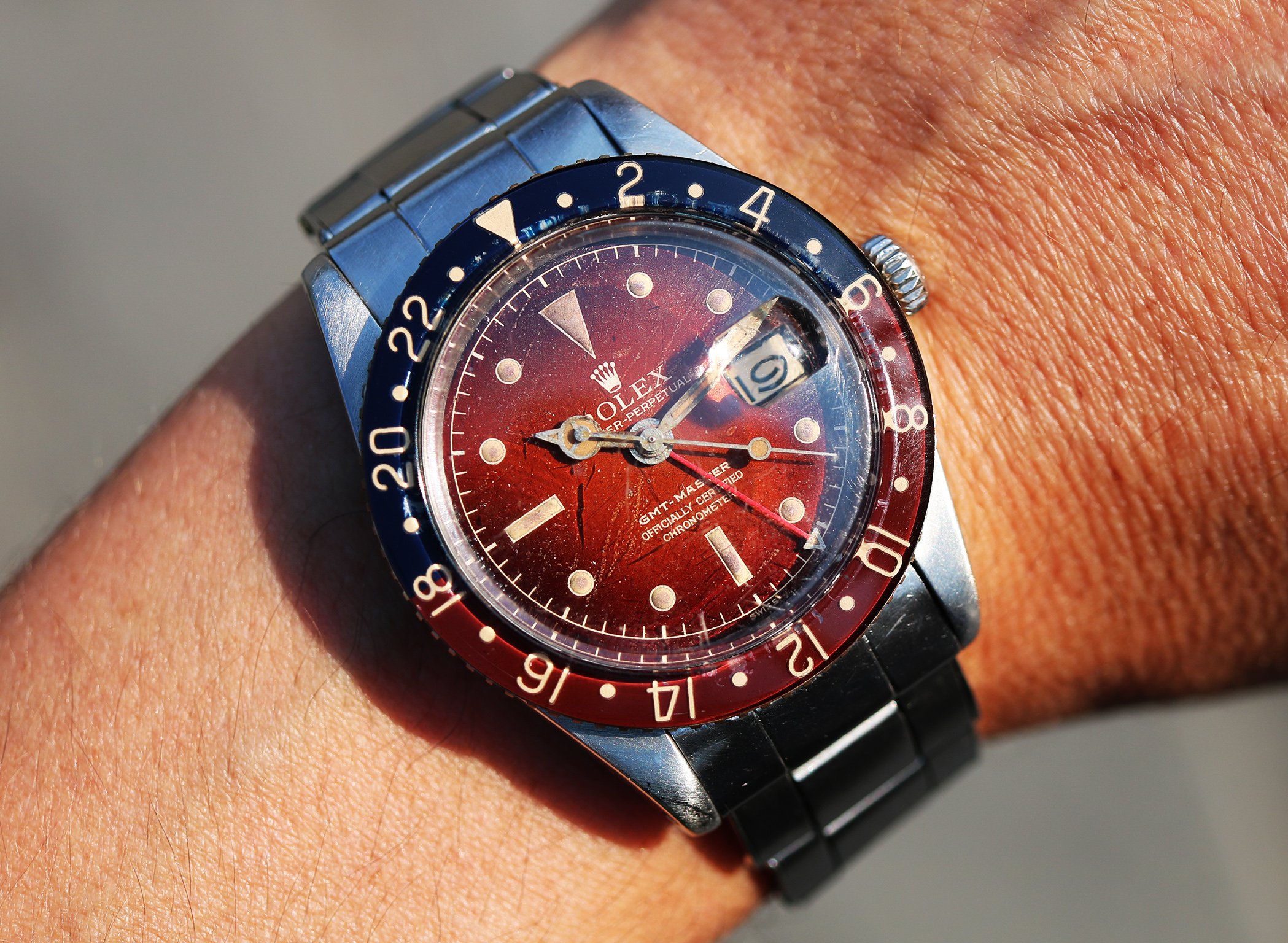 Rolex GMT-Master Ref. 6542 “Tropical Dial” – 1957 - immagine 3