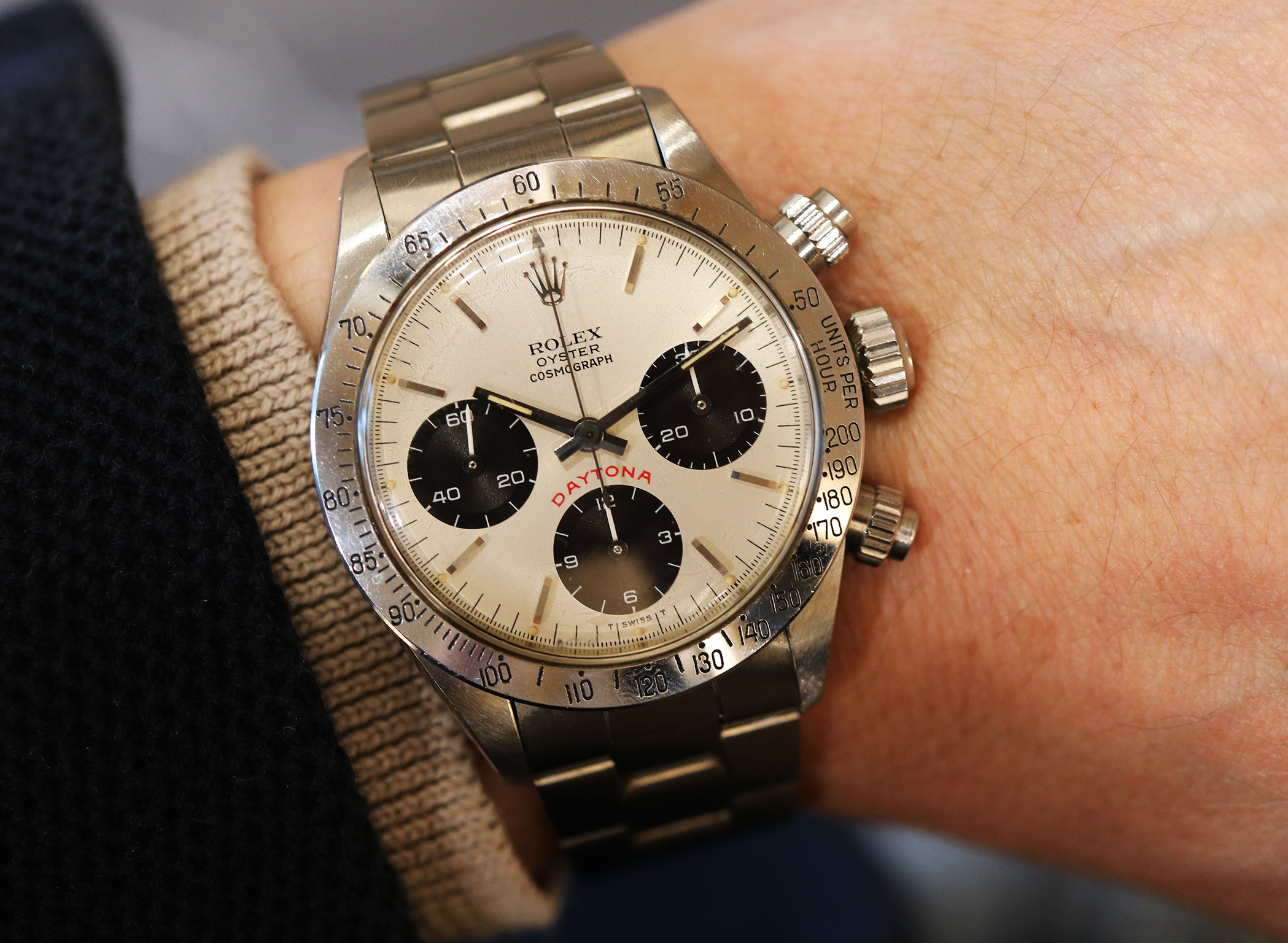 Rolex Cosmograph Daytona 6265 “Big Red” – Full Set – Venduto ad Abu Dhabi nel 1989 - immagine 11