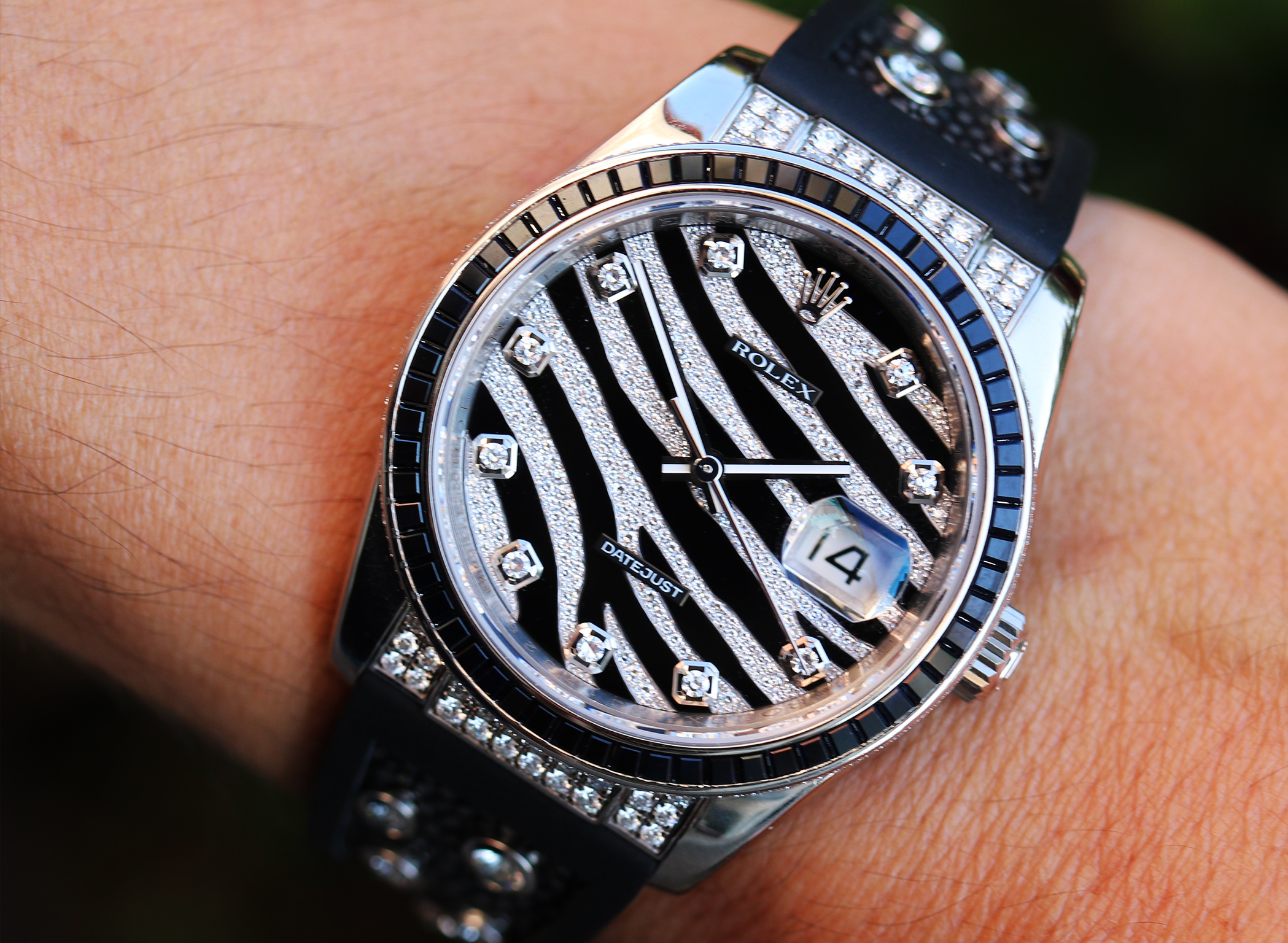 Rolex Datejust Zebra - 116199SANR - immagine 12