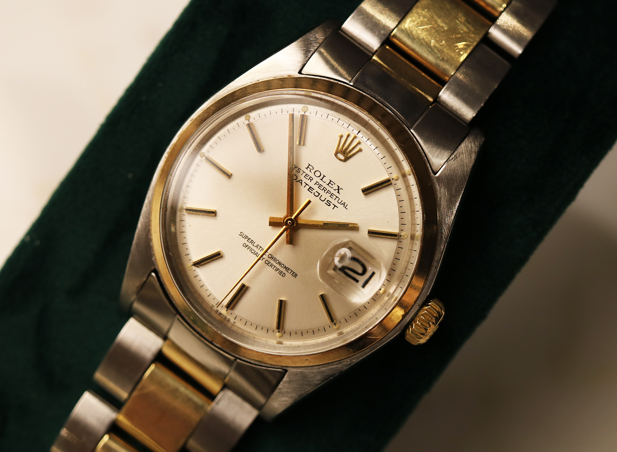 Rolex Datejust Vintage - 1600 Acciaio & Oro + Service - immagine 4