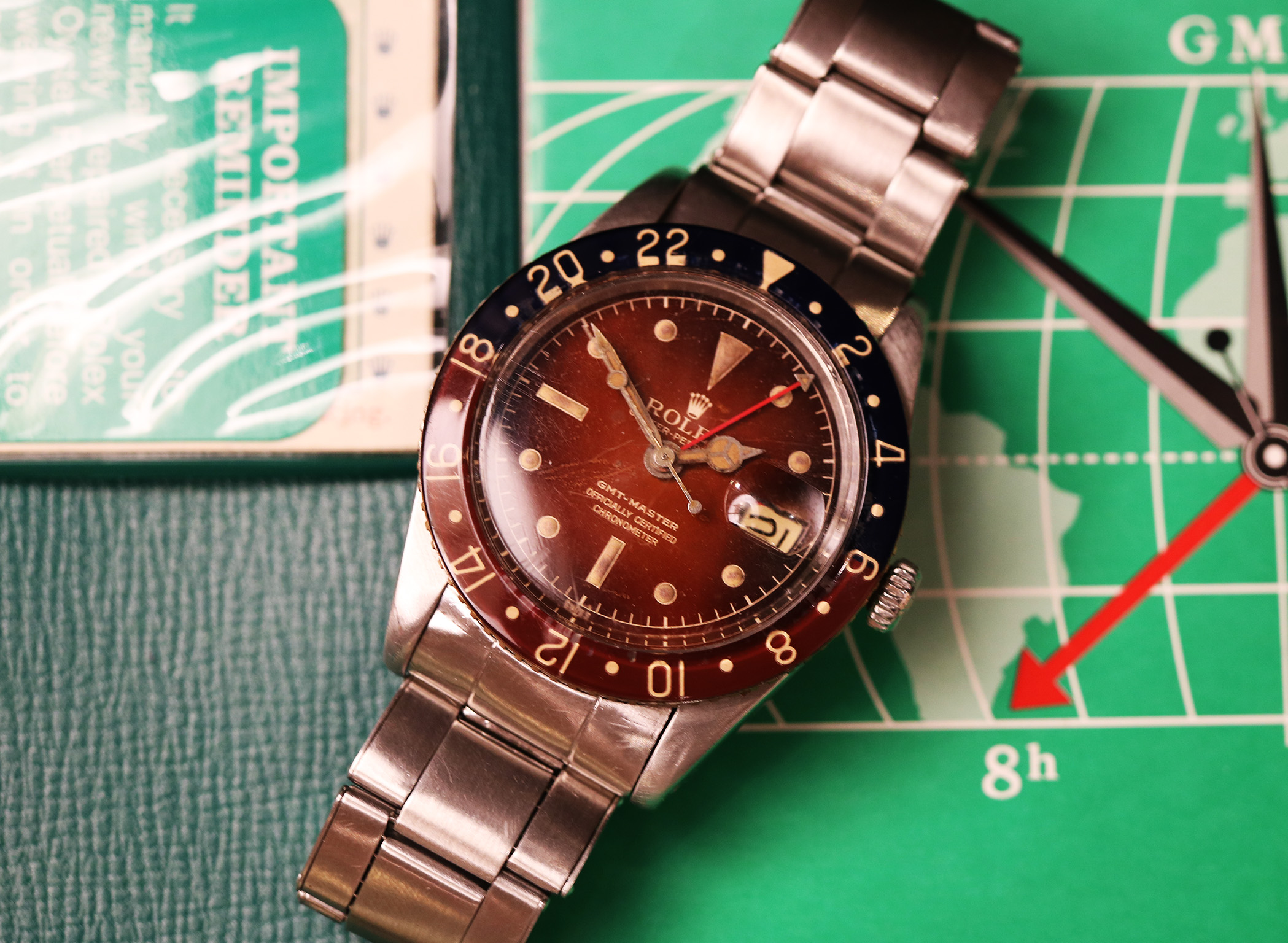 Rolex GMT-Master Ref. 6542 “Tropical Dial” – 1957 - immagine 10