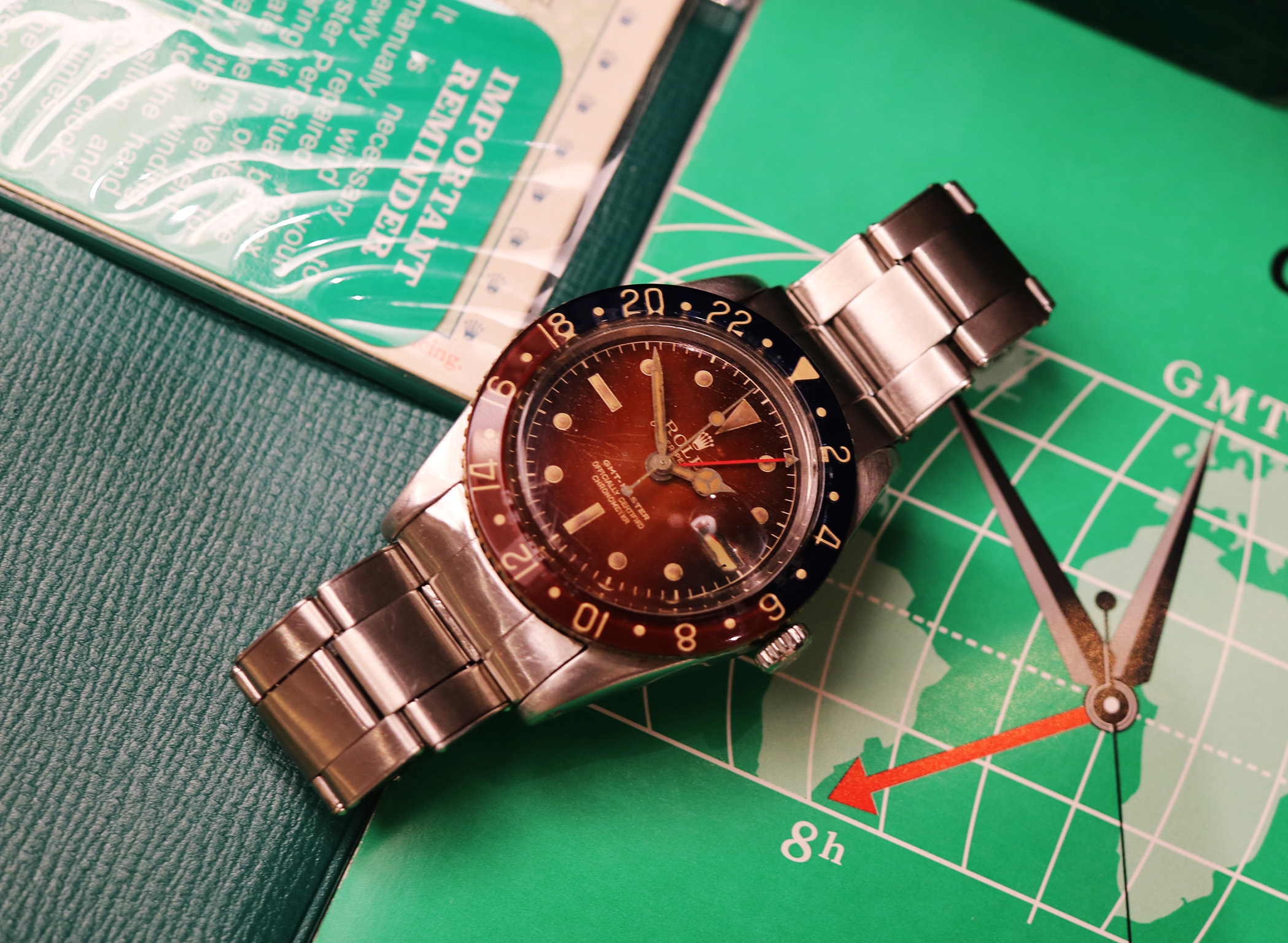 Rolex GMT-Master Ref. 6542 “Tropical Dial” – 1957 - immagine 11