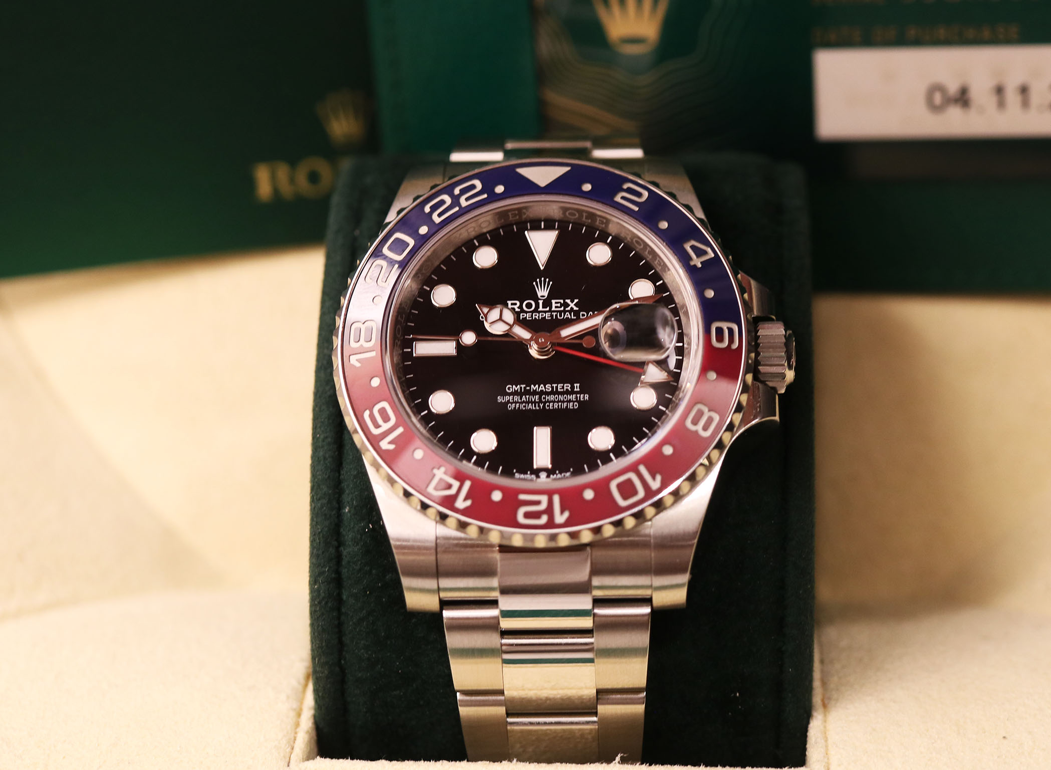 Rolex GMT-Master II 126710BLRO “Pepsi” – Oyster – 2022