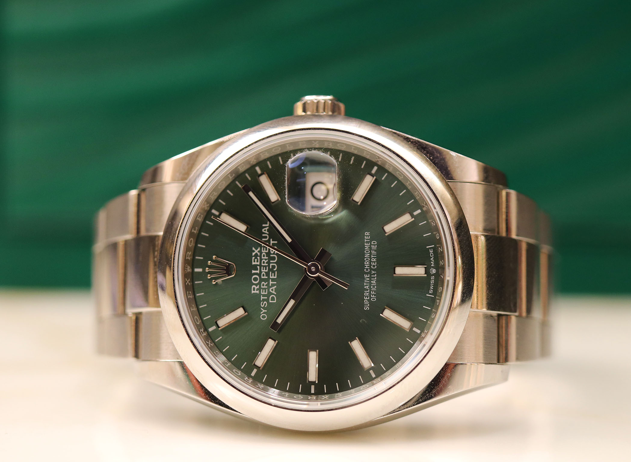 Rolex Datejust Green Dial - 126200 2023