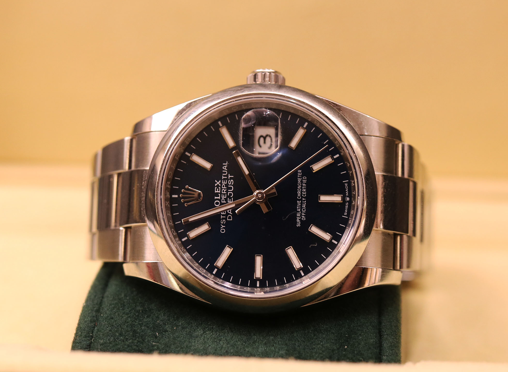 Rolex Datejust Blue Dial - Oyster 2025 - immagine 3