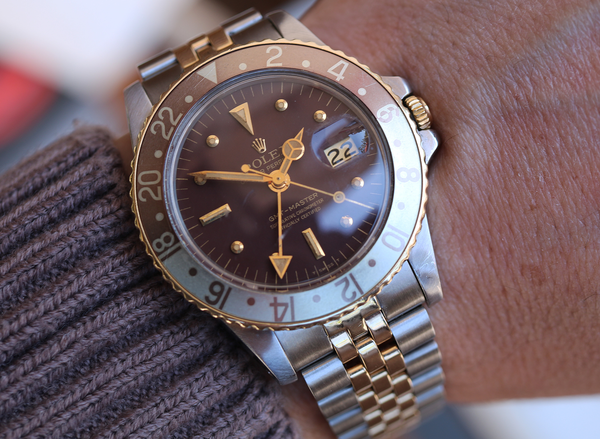 Rolex GMT Master 1675 - Occhio di Tigre