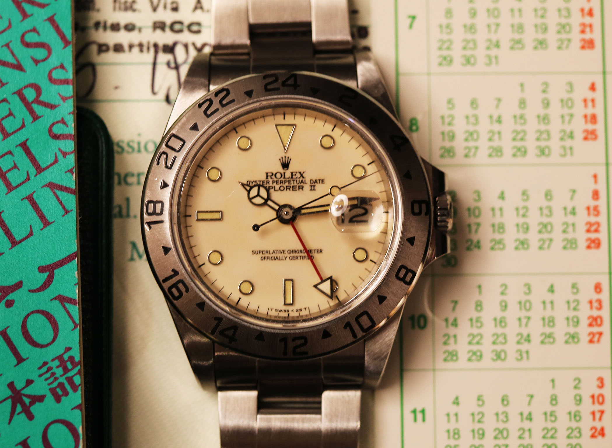 Rolex Explorer 16550 - Panna / Cream Dial - Full set Collector's Dream - immagine 5