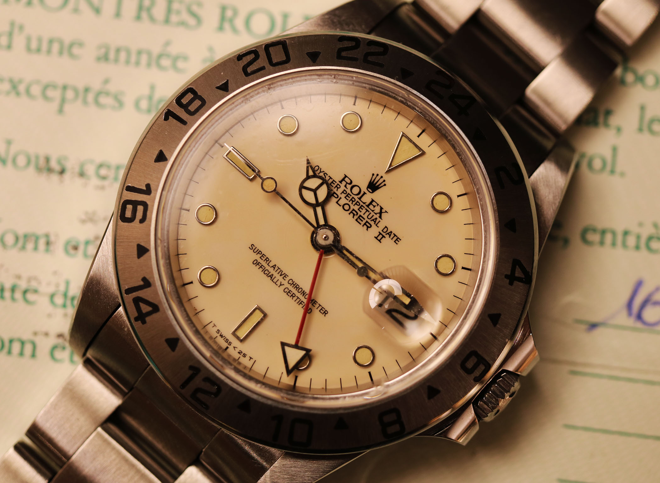 Rolex Explorer 16550 - Panna / Cream Dial - Full set Collector's Dream - immagine 6