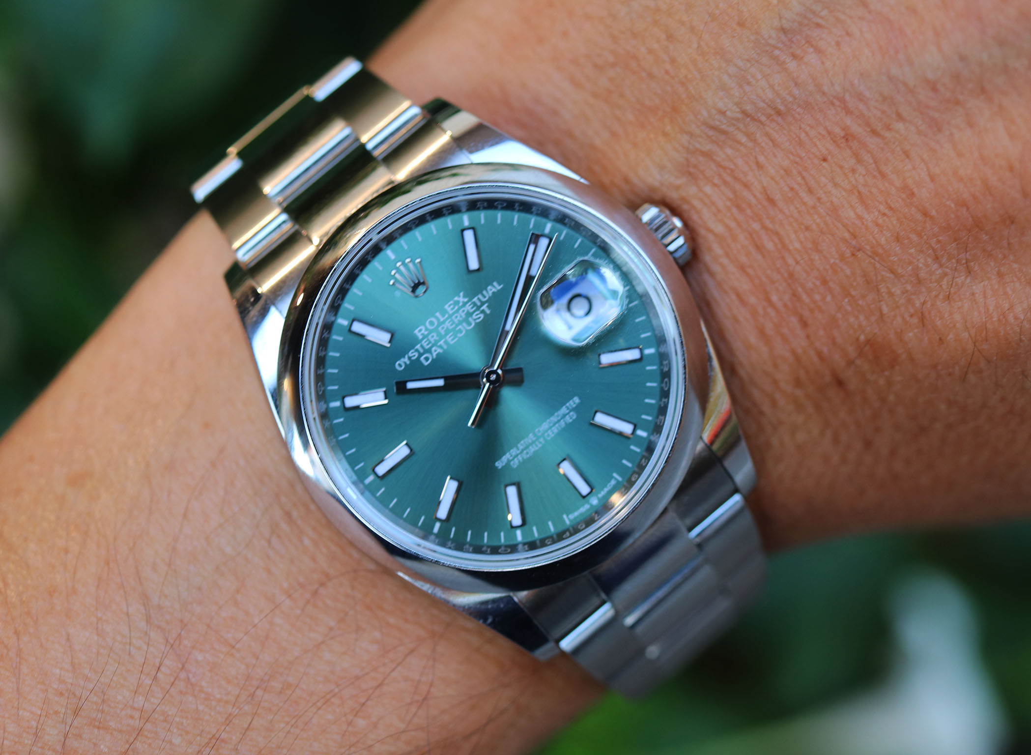 Rolex Datejust Green Dial - 126200 2023 - immagine 7