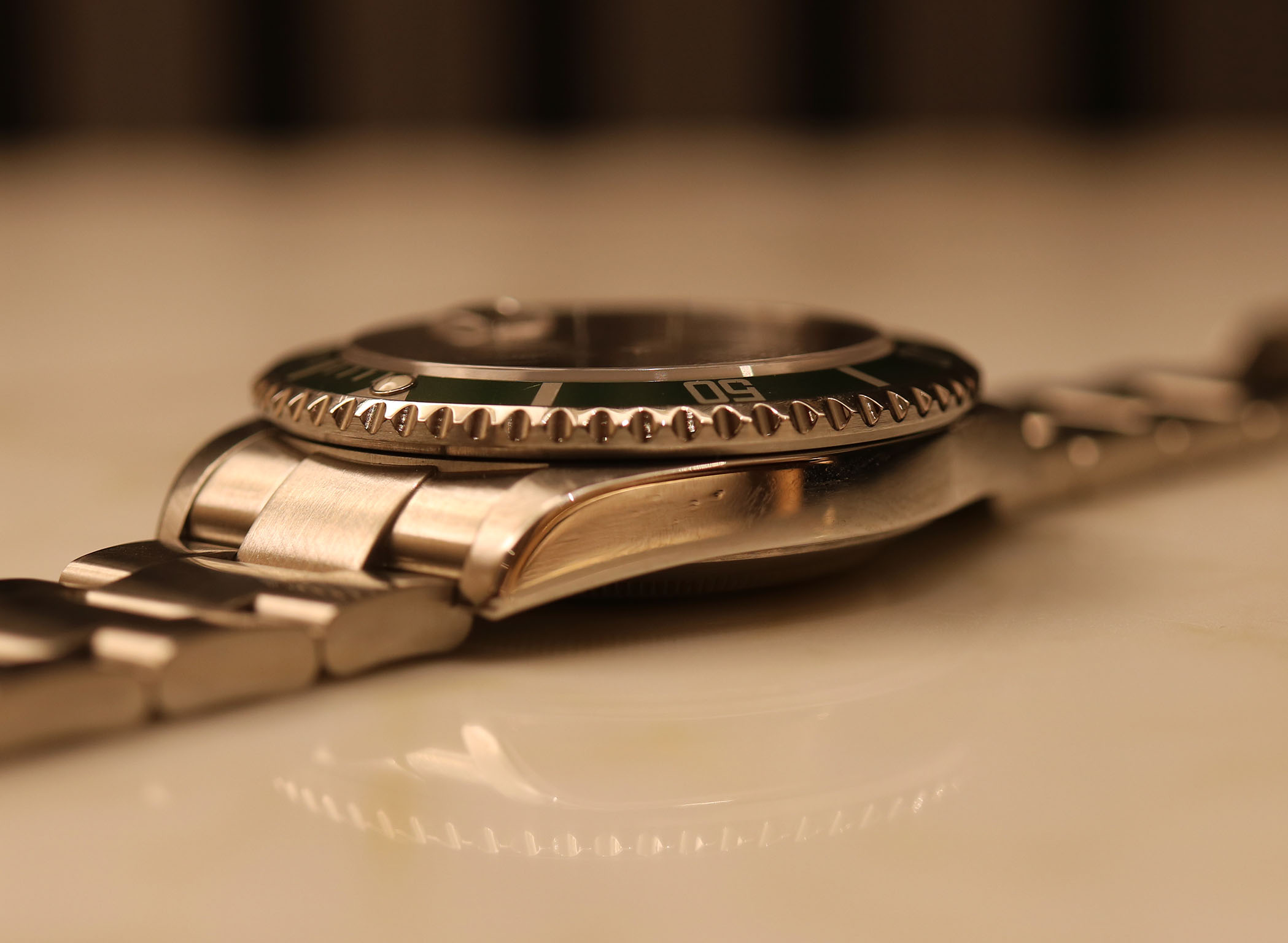 Rolex Submariner Date 16610LV “Kermit” – Seriale M – Lunetta Verde – Revisionato - immagine 7