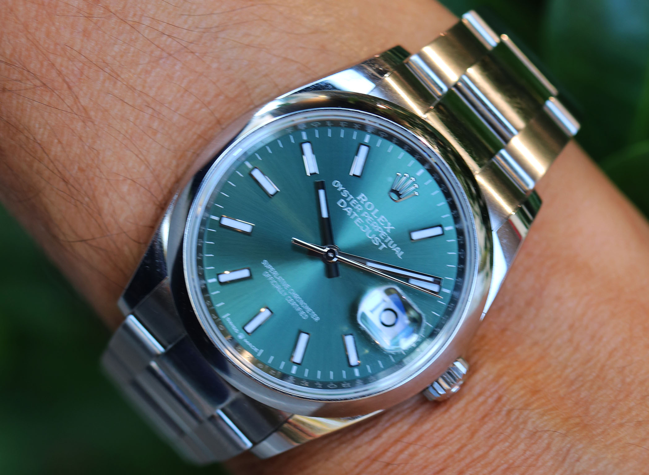 Rolex Datejust Green Dial - 126200 2023 - immagine 8