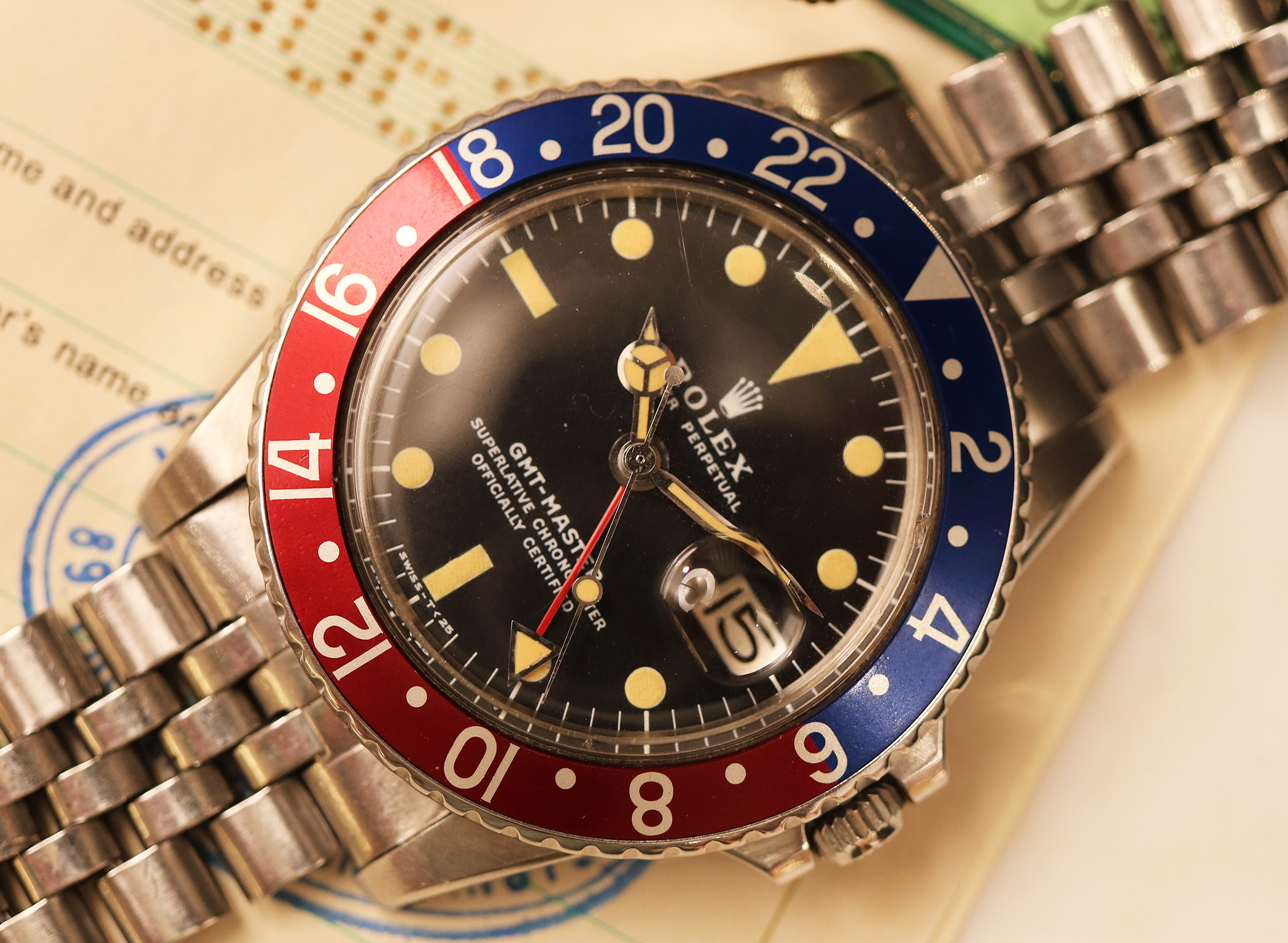 Rolex 1675 Mk2 - Garanzia libretto Traforata - immagine 11