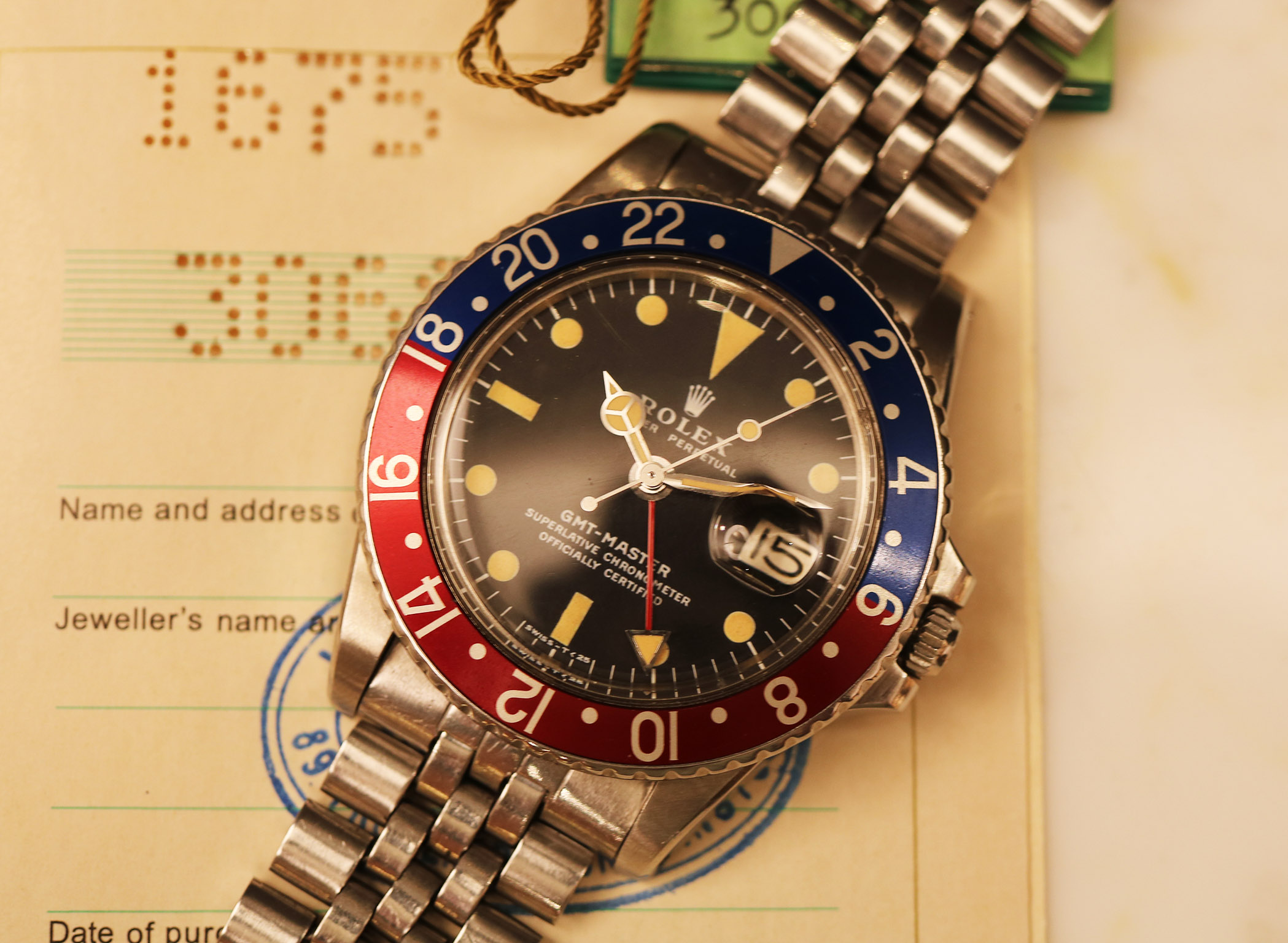 Rolex 1675 Mk2 - Garanzia libretto Traforata - immagine 9